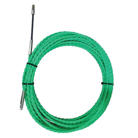 ΑΤΣΑΛΙΝΑ ΠΟΛΥΕΣΤΕΡΙΚΗ Ø 6mm 30m ΜΕ ΑΠΟΣΠΩΜΕΝΑ ΑΚΡΑ ΠΡΑΣΙΝΗ