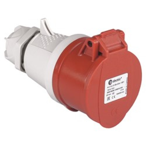 PLUG FEMALE IP44 3P+N+T 16A 400V