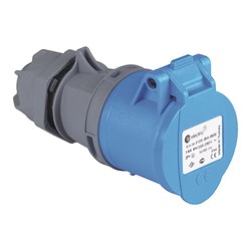 PLUG FEMALE IP44 2P+T 32A 400V