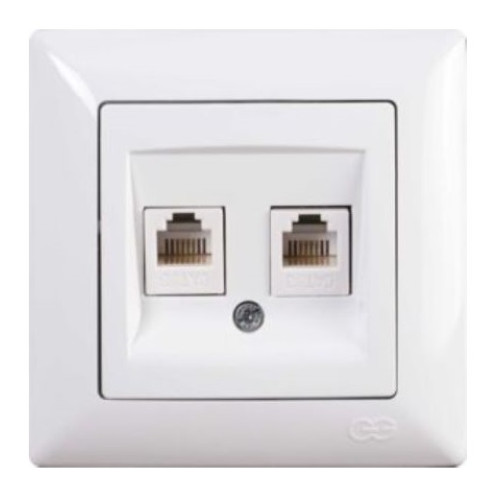 ΠΡΙΖΑ ΤΗΛΕΦΩΝΟΥ  ΔΙΠΛΗ RJ11